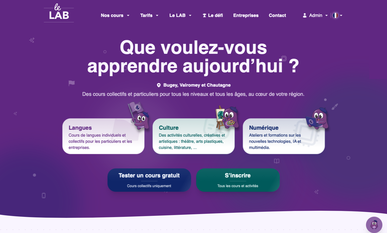 Le site du LAB — Bugey